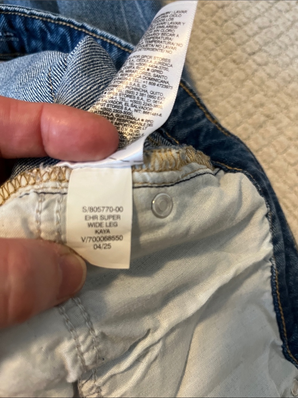 Old Navy Extra High-Rise Super Wide Leg Women’s Jeans - Picture 13 of 13